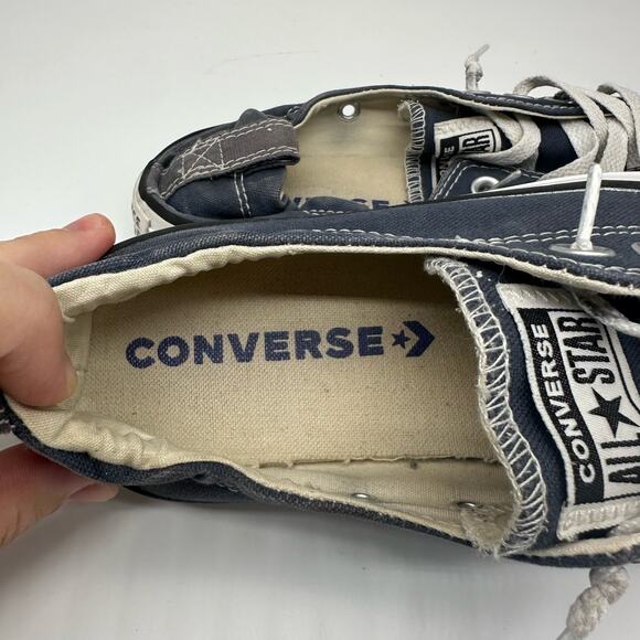Converse All Star Shoreline Slip-On Navy Blue Low Top Womens Sneaker Size 7 - Picture 15 of 16